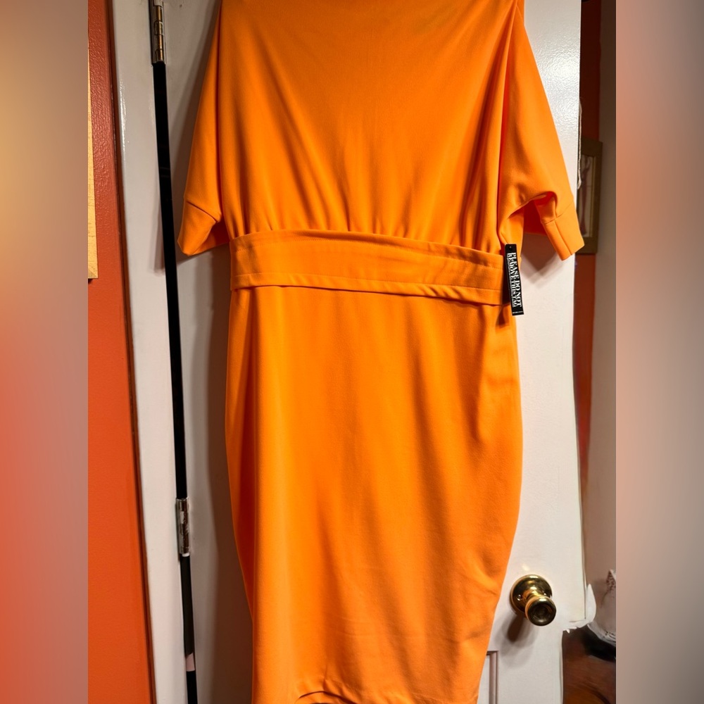Orange dress